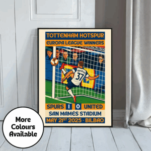 2025 Champion Football Poster Limited Edition