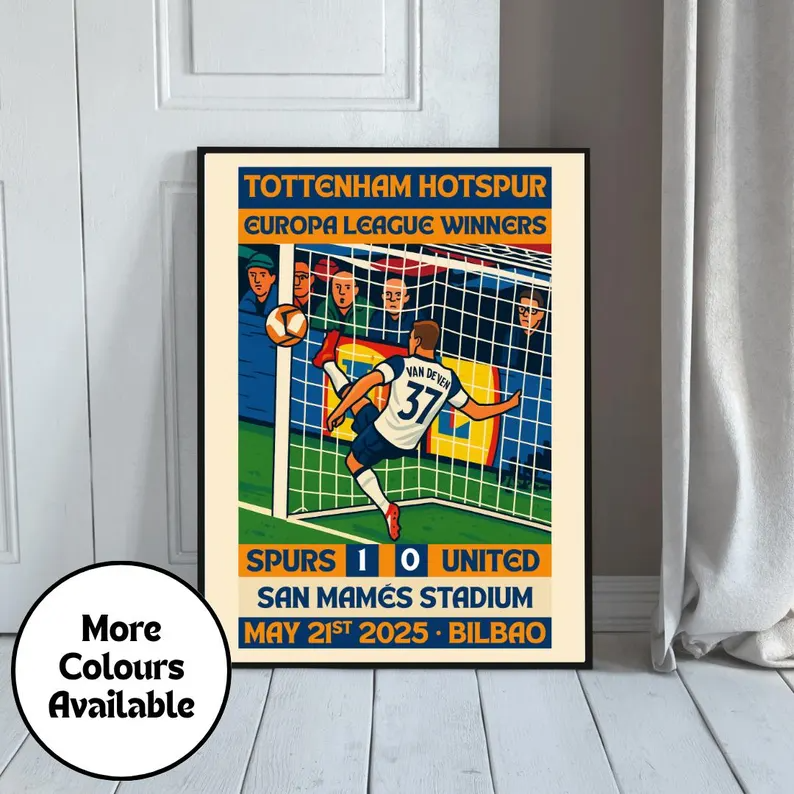 2025 Champion Football Poster Limited Edition