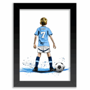 Personalised Manchester City Gifts for Boys, Football Gifts for Boys