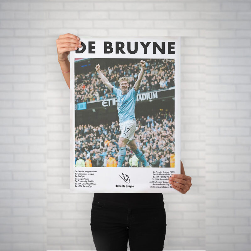 Football Iconic Legend Art Poster Limited Edition