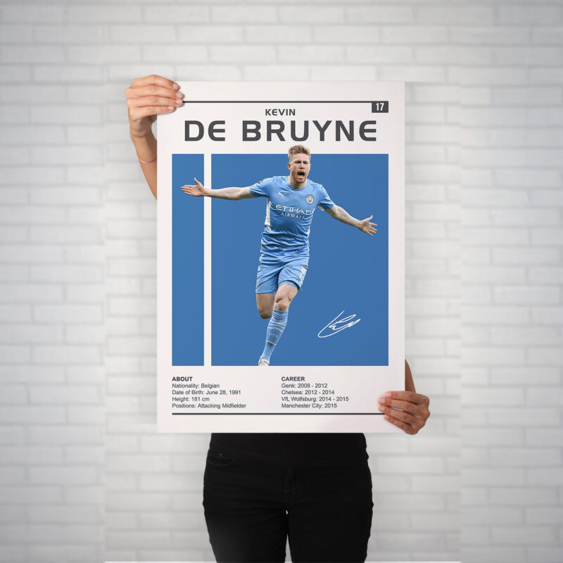 Football Iconic Legend Art Poster Limited Edition