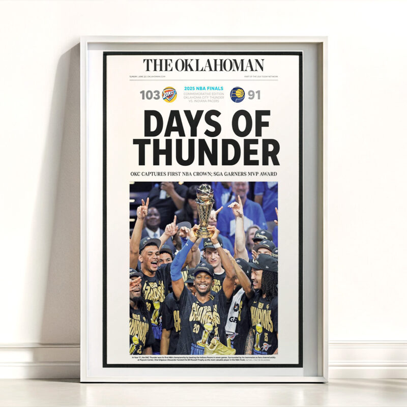Basketball 2025 Champion Poster Limited Edition