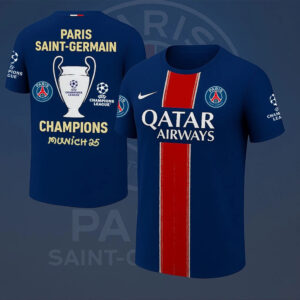 Paris Saint-Germain UEFA CHAMPIONS 2025 T-SHIRT