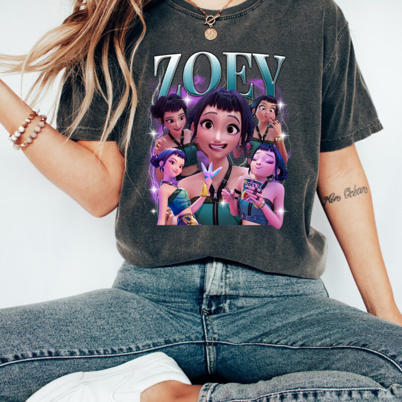 Demon Pop Hunters Movie T-Shirt, Korean Fantasy Animation Film Graphic Tee, Korean Pop Music Idol Inspired Shirt, Concert Outfit T-Shirt
