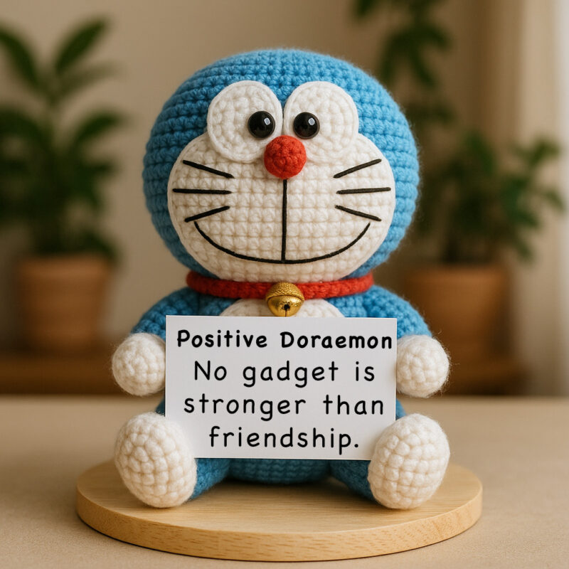 Magic Cat - Handmade Crochet Plush
