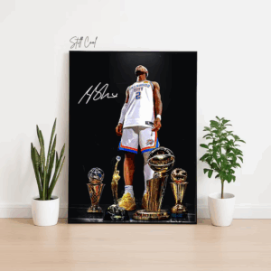 Basketball Trophy Champion Poster Limited Edition