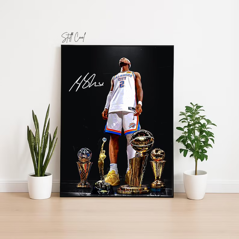 Basketball Trophy Champion Poster Limited Edition