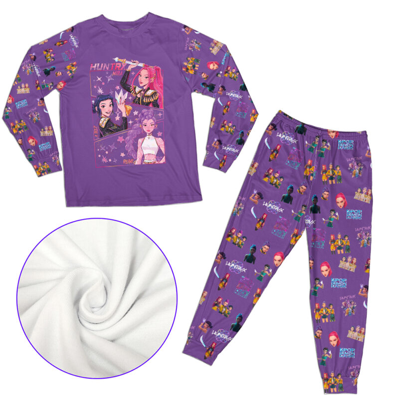 Demon Pop Hunters Movie Pajama Set, Korean Fantasy Animation Film Graphic Tee, Korean Pop Music Idol Inspired Shirt, Concert Outfit