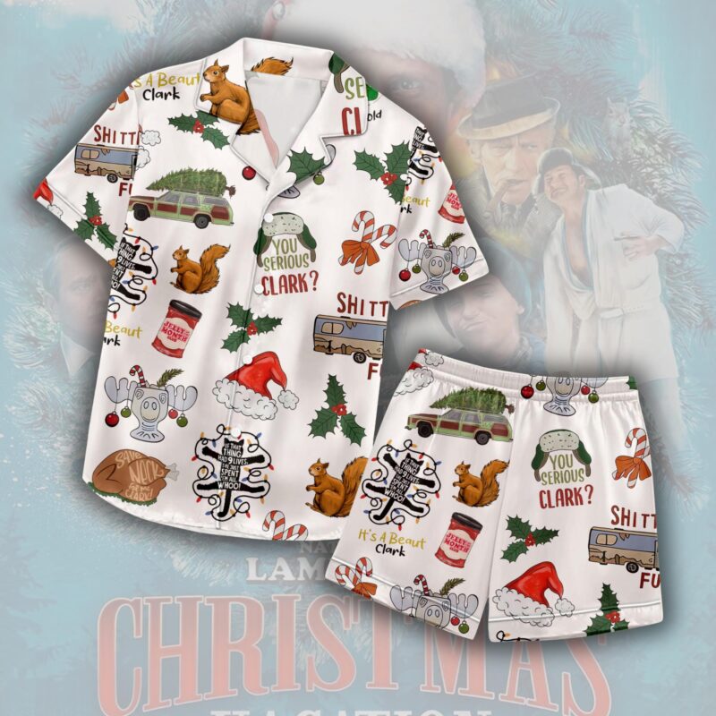 Griswold Pajamas Set, National Lampoons Women Pajamas, Christmas Vacation Pjs, Christmas Tree Farm Holiday Pajamas, Gift For Fan