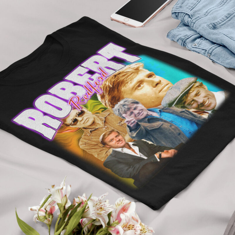 Robert Redford Vintage Unisex Shirt, Vintage Robert Redford TShirt Gift For Him and Her, Redford SweatShirt