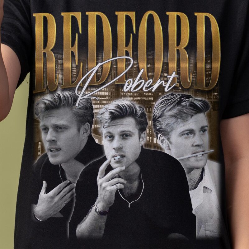 Robert Redford Tribute Shirt - RIP 1936-2025 Memorial T-Shirt, Protect Nature Vintage Actor Tee, Celebrity Remembrance Gift