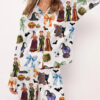 Hocus Pocus Pajamas Set, Sanderson Sisters Satin Pajamas, Spooky Season Pajamas Set, Trick Or Treat Shirt