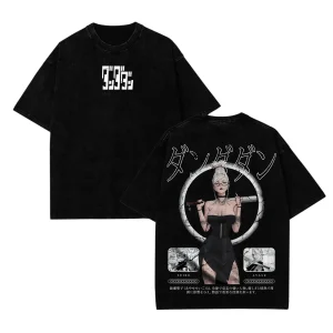 Seiko Ayasee Tee Washed – Dandadan Washed Oversized Tshirt